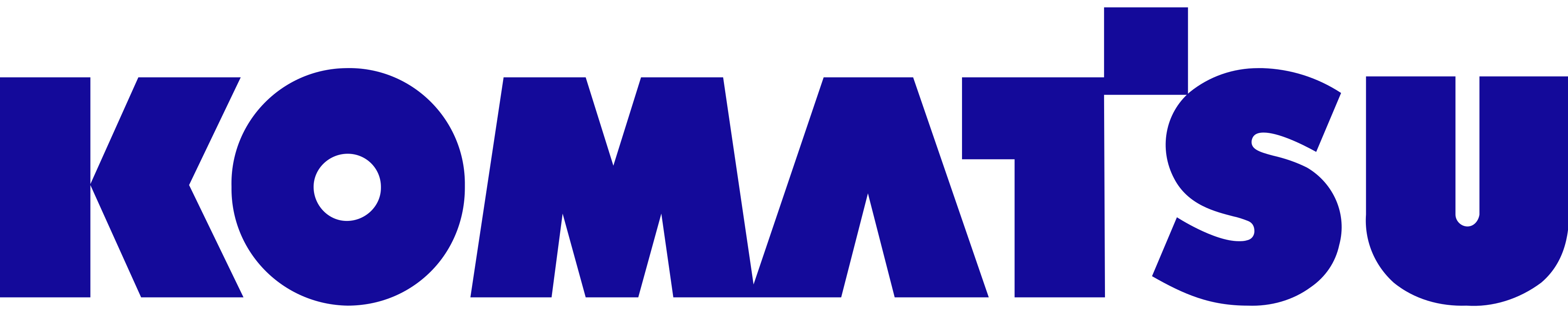 Logo da Komatsu